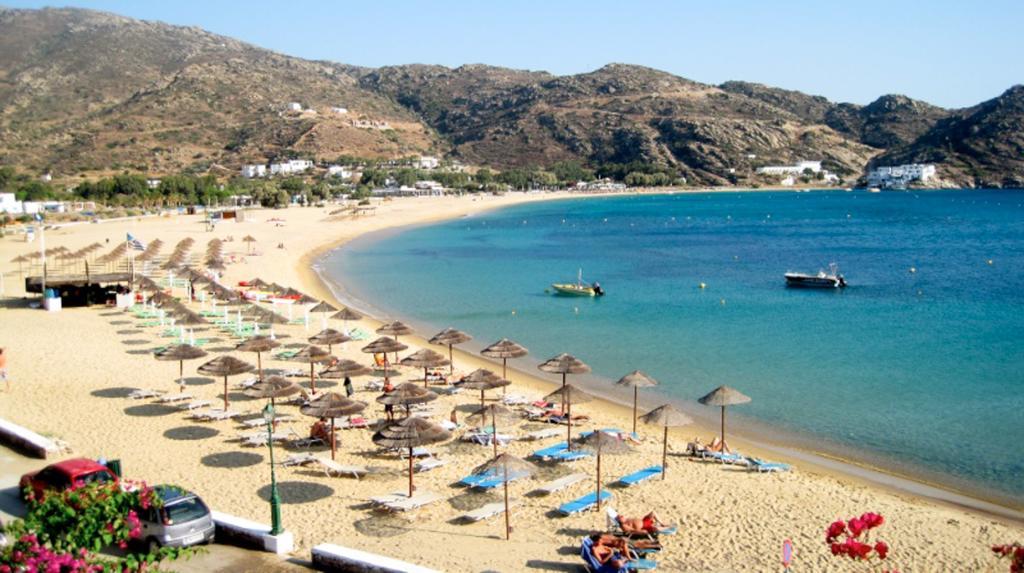 Aparthotel Drakos Twins Mylopotas Exteriér fotografie